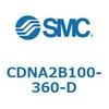 CDNA2B100-360-D ロック付シリンダ/複動・片ロッド(オートスイッチ付) CDNA2B100 SMC 52590237
