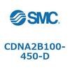 CDNA2B100-450-D ロック付シリンダ/複動・片ロッド(オートスイッチ付) CDNA2B100 SMC 52590255