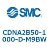 CDNA2B50-1000-D-M9BW ロック付シリンダ/複動・片ロッド(オートスイッチ付) CDNA2B50 SMC 52591086