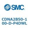 CDNA2B50-100-D-P4DWL ロック付シリンダ/複動・片ロッド(オートスイッチ付) CDNA2B50 SMC 52591147