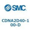 CDNA2D40-100-D ロック付シリンダ/複動・片ロッド(オートスイッチ付) CDNA2D40 SMC 52596196