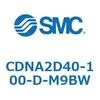 CDNA2D40-100-D-M9BW ロック付シリンダ/複動・片ロッド(オートスイッチ付) CDNA2D40 SMC 52596214