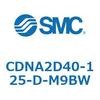 CDNA2D40-125-D-M9BW ロック付シリンダ/複動・片ロッド(オートスイッチ付) CDNA2D40 SMC 52596266