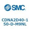 CDNA2D40-150-D-M9NL ロック付シリンダ/複動・片ロッド(オートスイッチ付) CDNA2D40 SMC 52596345