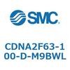 CDNA2F63-100-D-M9BWL ロック付シリンダ/複動・片ロッド(オートスイッチ付) CDNA2F63-1 SMC 52610652