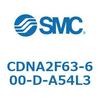 CDNA2F63-600-D-A54L3 ロック付シリンダ/複動・片ロッド(オートスイッチ付) CDNA2F63-6 SMC 52614606