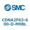 CDNA2F63-600-D-M9BL ロック付シリンダ/複動・片ロッド(オートスイッチ付) CDNA2F63-6 SMC 52614651