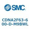 CDNA2F63-600-D-M9BWL ロック付シリンダ/複動・片ロッド(オートスイッチ付) CDNA2F63-6 SMC 52614667