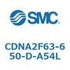 CDNA2F63-650-D-A54L ロック付シリンダ/複動・片ロッド(オートスイッチ付) CDNA2F63-6 SMC 52614746