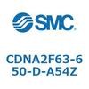 CDNA2F63-650-D-A54Z ロック付シリンダ/複動・片ロッド(オートスイッチ付) CDNA2F63-6 SMC 52614755