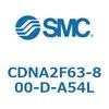 CDNA2F63-800-D-A54L ロック付シリンダ/複動・片ロッド(オートスイッチ付) CDNA2F63-8 SMC 52615184