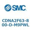 CDNA2F63-800-D-M9PWL ロック付シリンダ/複動・片ロッド(オートスイッチ付) CDNA2F63-8 SMC 52615254