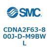 CDNA2F63-800J-D-M9BWL ロック付シリンダ/複動・片ロッド(オートスイッチ付) CDNA2F63-8 SMC 52615306