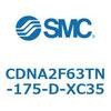 CDNA2F63TN-175-D-XC35 ロック付シリンダ/複動・片ロッド(オートスイッチ付) CDNA2F63TN SMC 52615491