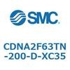 CDNA2F63TN-200-D-XC35 ロック付シリンダ/複動・片ロッド(オートスイッチ付) CDNA2F63TN SMC 52615507