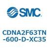 CDNA2F63TN-600-D-XC35 ロック付シリンダ/複動・片ロッド(オートスイッチ付) CDNA2F63TN SMC 52615534