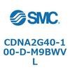 CDNA2G40-100-D-M9BWVL ロック付シリンダ/複動・片ロッド(オートスイッチ付) CDNA2G40 SMC 52620355