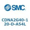 CDNA2G40-120-D-A54L ロック付シリンダ/複動・片ロッド(オートスイッチ付) CDNA2G40 SMC 52620364