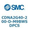 CDNA2G40-200-D-M9BWSDPCS ロック付シリンダ/複動・片ロッド(オートスイッチ付) CDNA2G40 SMC 52620477