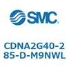 CDNA2G40-285-D-M9NWL ロック付シリンダ/複動・片ロッド(オートスイッチ付) CDNA2G40 SMC 52620495