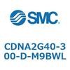 CDNA2G40-300-D-M9BWL ロック付シリンダ/複動・片ロッド(オートスイッチ付) CDNA2G40 SMC 52620522