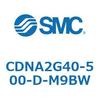 CDNA2G40-500-D-M9BW ロック付シリンダ/複動・片ロッド(オートスイッチ付) CDNA2G40 SMC 52620644
