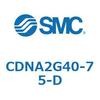 CDNA2G40-75-D ロック付シリンダ/複動・片ロッド(オートスイッチ付) CDNA2G40 SMC 52620696
