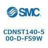 CDNST140-500-D-F59W ロック付シリンダ/複動・片ロッド(オートスイッチ付) CDNST SMC 52653124