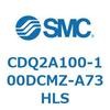 CDQ2A100-100DCMZ-A73HLS 薄形シリンダ CDQ2A100-1 SMC 52656274