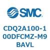 CDQ2A100-100DFCMZ-M9BAVL 薄形シリンダ CDQ2A100-1 SMC 52656633