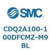 CDQ2A100-100DFCMZ-M9BL 薄形シリンダ CDQ2A100-1 SMC 52656642