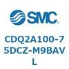 CDQ2A100-75DCZ-M9BAVL 薄形シリンダ CDQ2A100-7 SMC 52666634