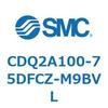 CDQ2A100-75DFCZ-M9BVL 薄形シリンダ CDQ2A100-7 SMC 52666765
