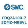 CDQ2A100-75DMZ-M9BVL 薄形シリンダ CDQ2A100-7 SMC 52666993