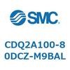CDQ2A100-80DCZ-M9BAL 薄形シリンダ CDQ2A100-8 SMC 52667395