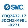 CDQ2A32-175DCMZ-M9BL-X271 薄形シリンダ CDQ2A32-17 SMC 52698274