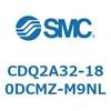 CDQ2A32-180DCMZ-M9NL 薄形シリンダ CDQ2A32-18 SMC 52698773