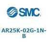 AR25K-02G-1N-B 逆流機能付レギュレータ AR□□K-Bシリーズ AR25K SMC 52730713