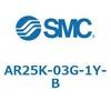 AR25K-03G-1Y-B 逆流機能付レギュレータ AR□□K-Bシリーズ AR25K SMC 52730844