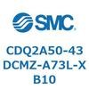 CDQ2A50-43DCMZ-A73L-XB10 薄形シリンダ 薄形シリンダ CDQ2A50-43 SMC 52762035