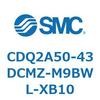 CDQ2A50-43DCMZ-M9BWL-XB10 薄形シリンダ 薄形シリンダ CDQ2A50-43 SMC 52762053
