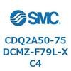 CDQ2A50-75DCMZ-F79L-XC4 薄形シリンダ 薄形シリンダ CDQ2A50-75 SMC 52766682
