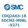 CDQ2A63-185DCMZ-M9BL-X271 薄形シリンダ CDQ2A63-18 SMC 52777295