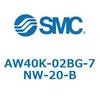 AW40K-02BG-7NW-20-B 逆流機能付フィルタレギュレータ AW□□K-Bシリーズ AW40K SMC 52779704