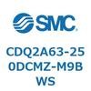 CDQ2A63-250DCMZ-M9BWS 薄形シリンダ CDQ2A63-25 SMC 52779806