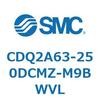 CDQ2A63-250DCMZ-M9BWVL 薄形シリンダ CDQ2A63-25 SMC 52779815