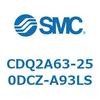 CDQ2A63-250DCZ-A93LS 薄形シリンダ CDQ2A63-25 SMC 52779955