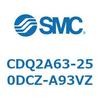 CDQ2A63-250DCZ-A93VZ 薄形シリンダ CDQ2A63-25 SMC 52779964