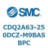 CDQ2A63-250DCZ-M9BASBPC 薄形シリンダ CDQ2A63-25 SMC 52780025