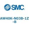 AW40K-N03B-1Z-B 逆流機能付フィルタレギュレータ AW□□K-Bシリーズ AW40K SMC 52780036
